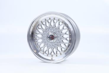 R Style RS01 7x15 LK4/100 Odsadzenie(ET):20 ML73,1 srebrny róg, polerowany